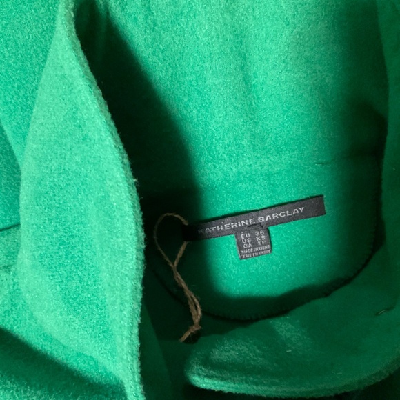 Fabulous Katherine Barclay coat in XS Kelly green… - Picture 6 of 6